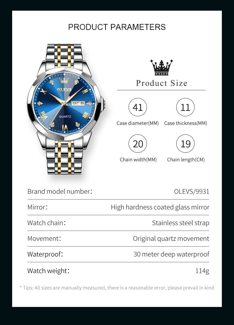 OLEVS 9931 COBALT