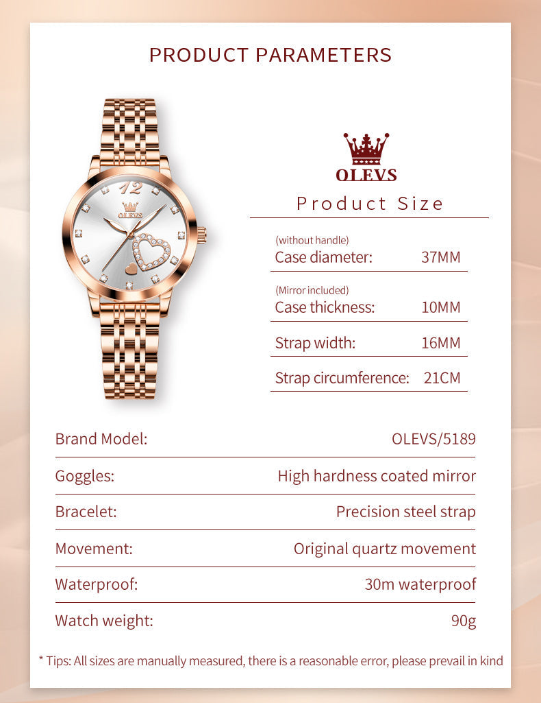 OLEVS 5189 ROSE