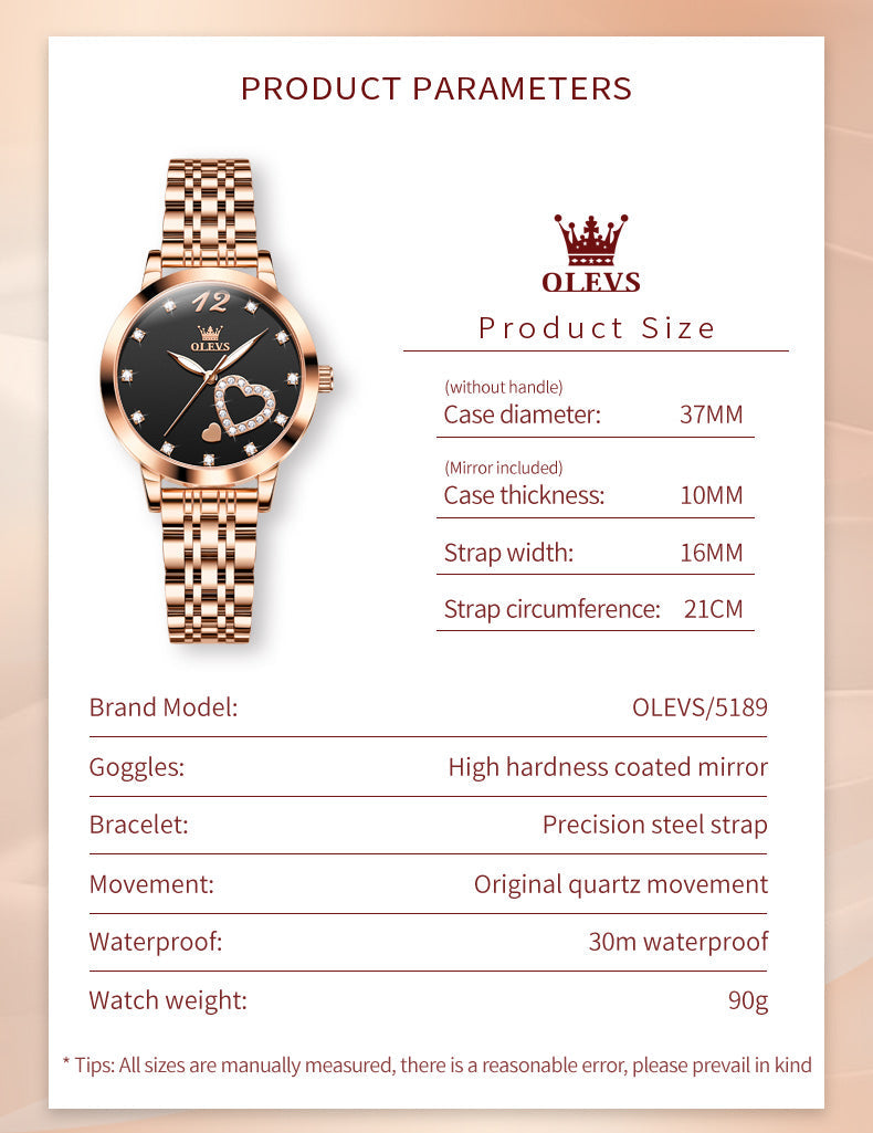 OLEVS 5189 ROSE