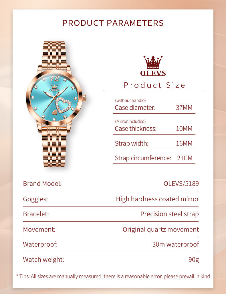 OLEVS 5189 ROSE
