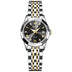 Two Tone Strap - Black Dial Gol Trim