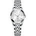 Silver Strap - White Dial Silver Trim