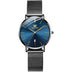 Black Strap-Blue Dial Black Trim
