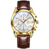 Brown Strap-Coffee Dial Rose Trim