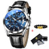 Silver Blue Dial